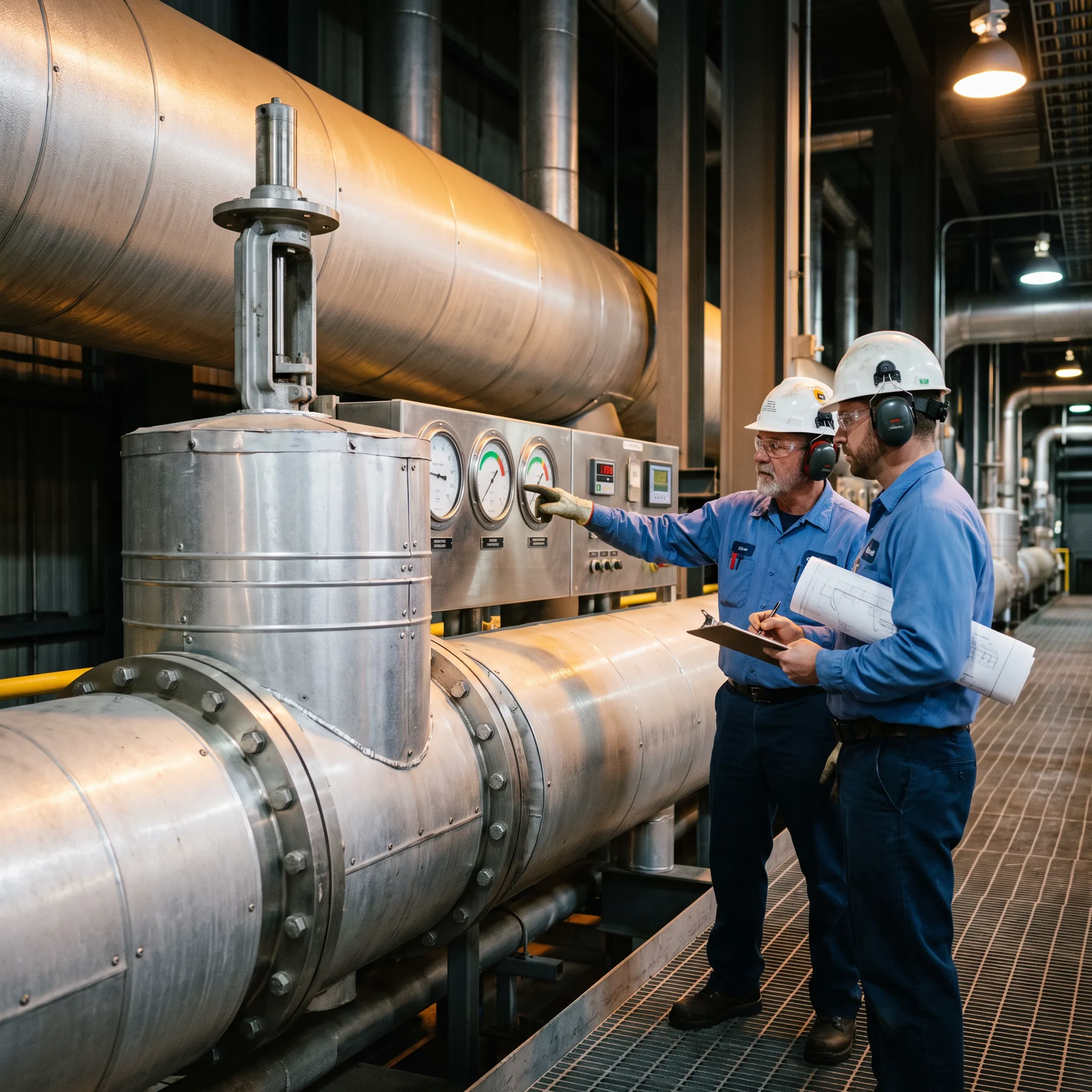 Process plant steam desuperheater application