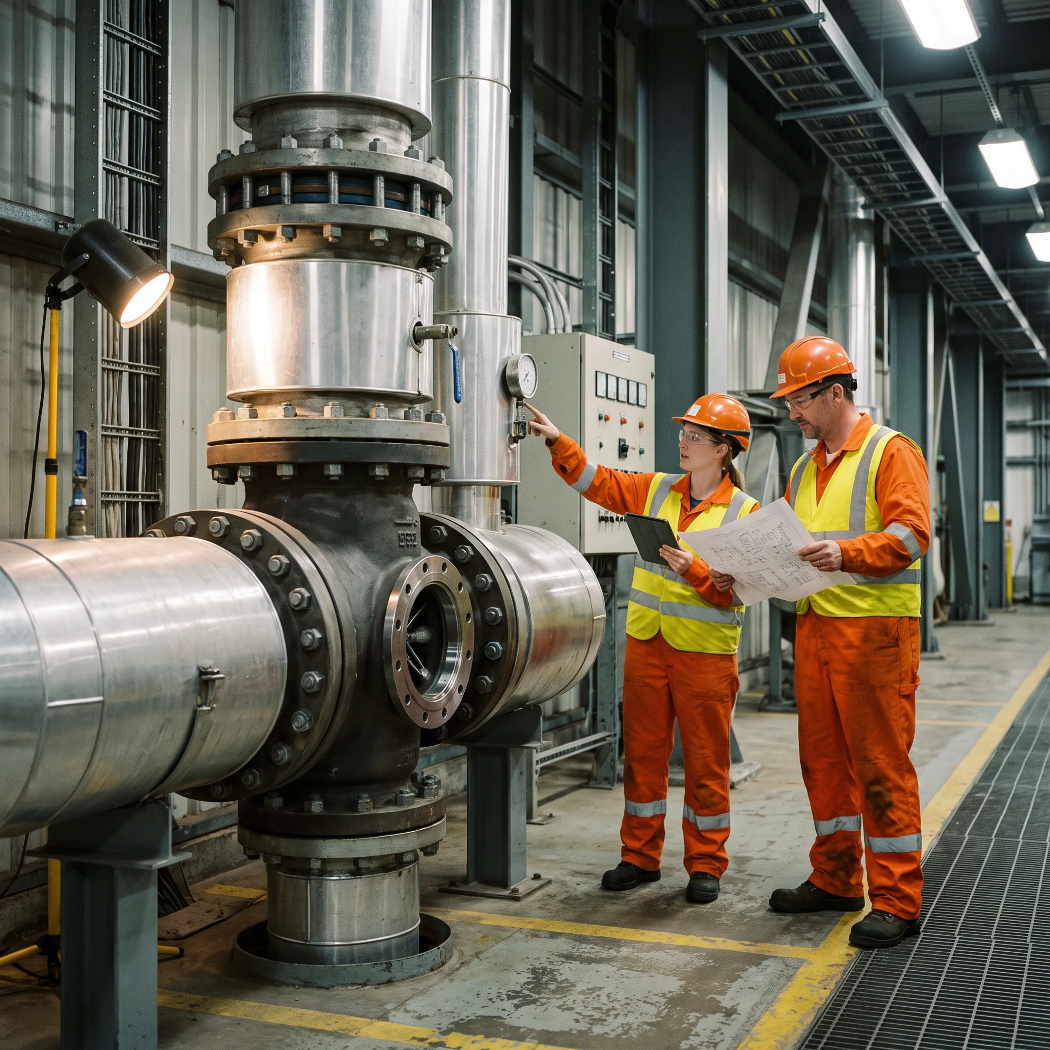 Desuperheater in a power plant steam system