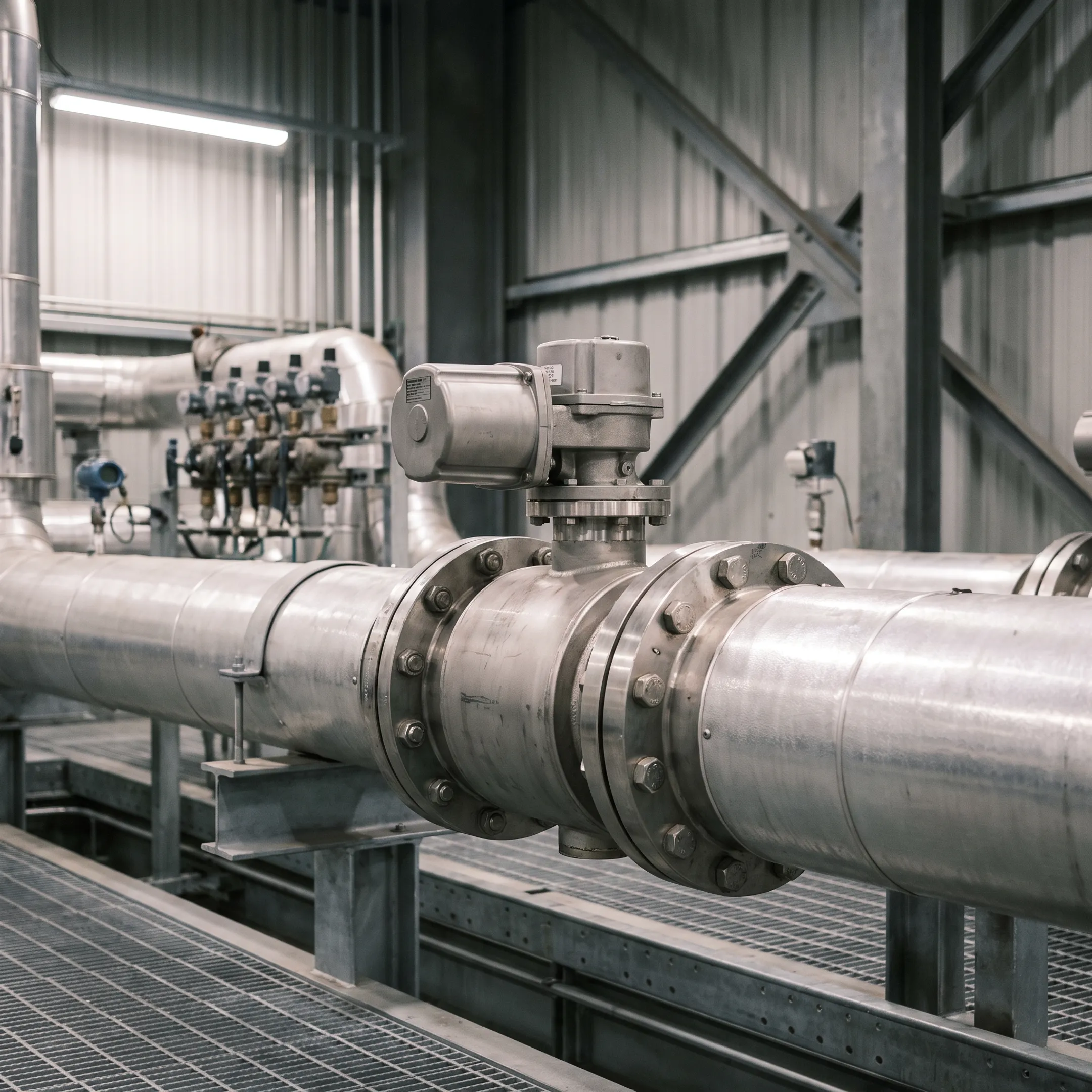 Steam desuperheater in a power plant