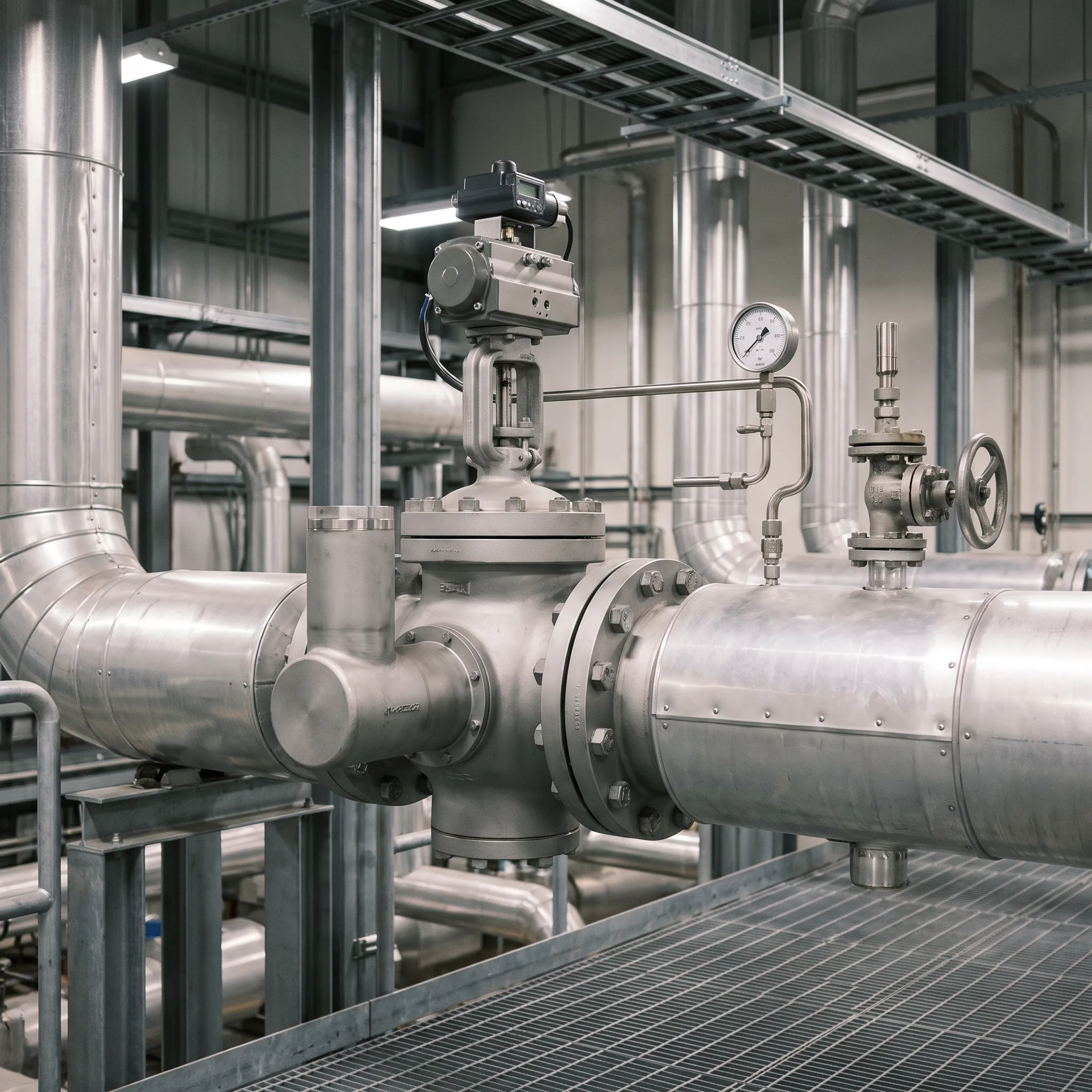 Desuperheater in a power plant steam system
