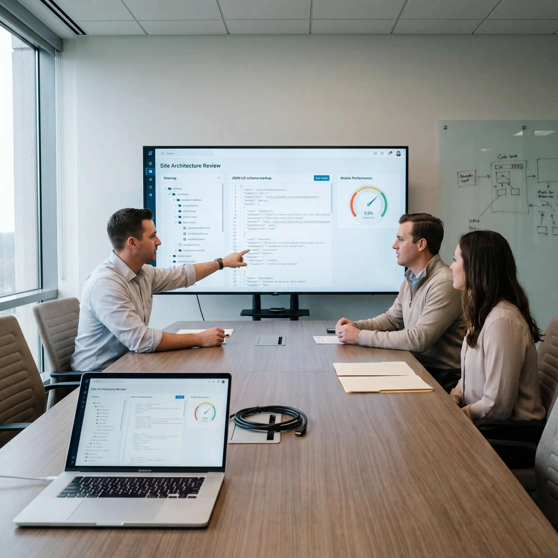 Corporate web team optimization