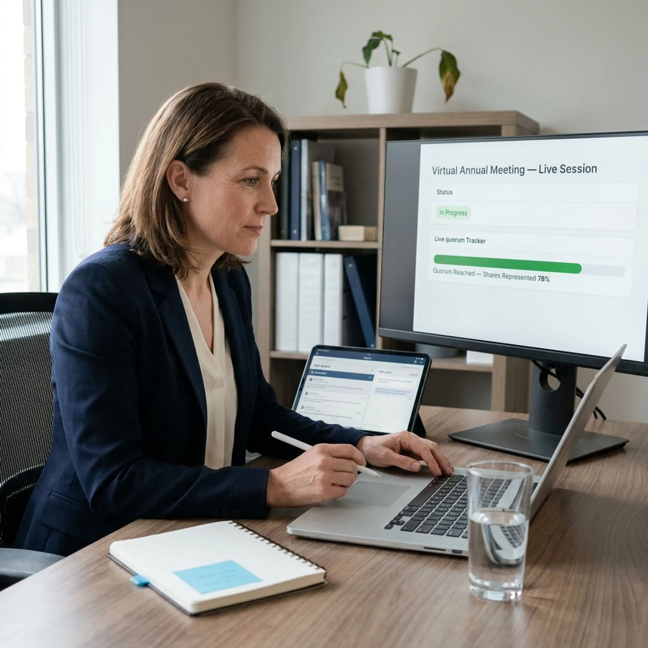 Virtual shareholder meeting