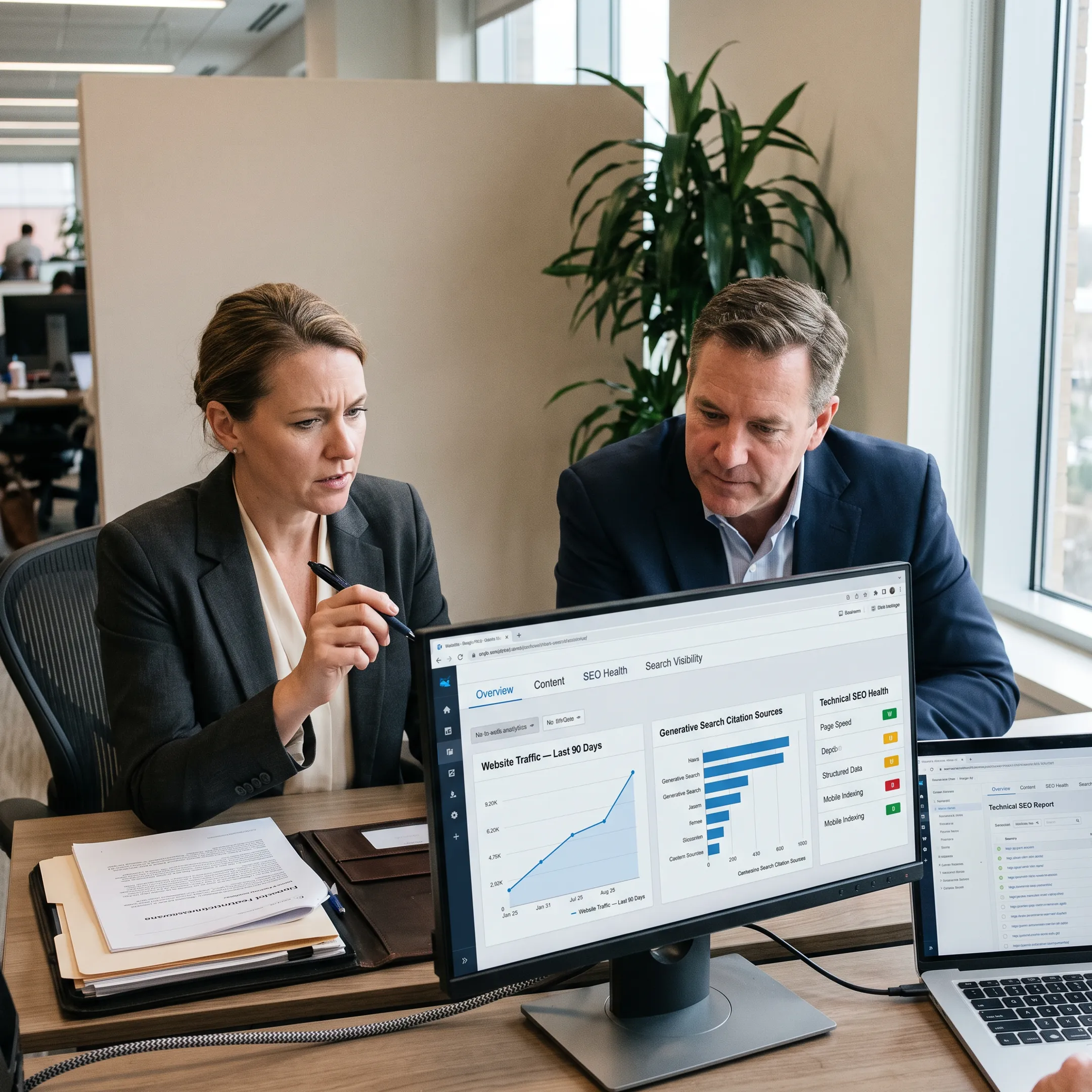 Investor relations website optimisation