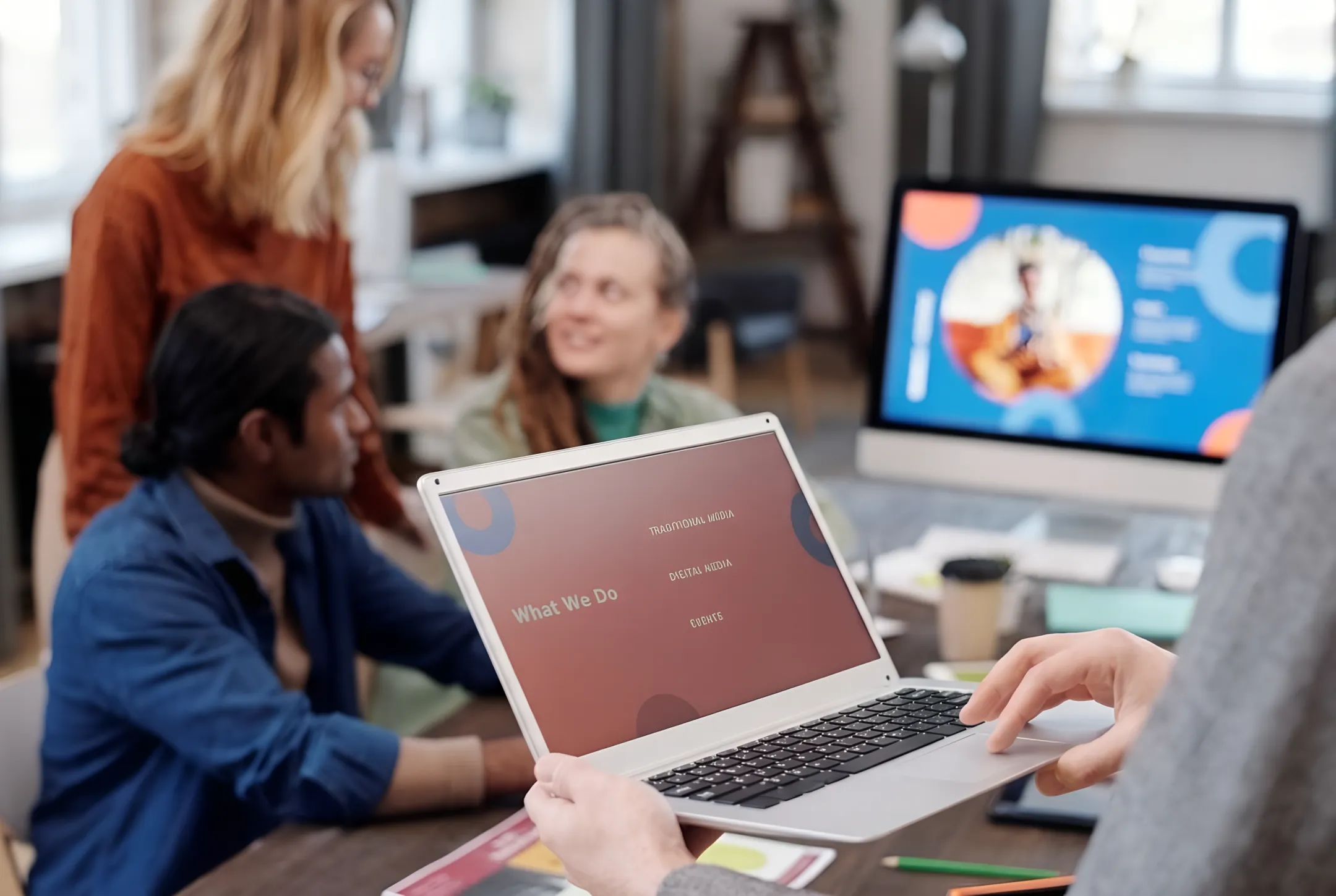 B2i Unified Corporate + IR Website Design