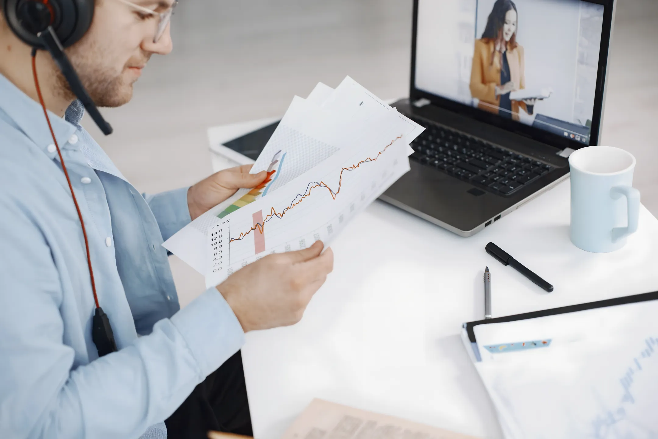 B2i Quarterly Earnings Conference Call Services