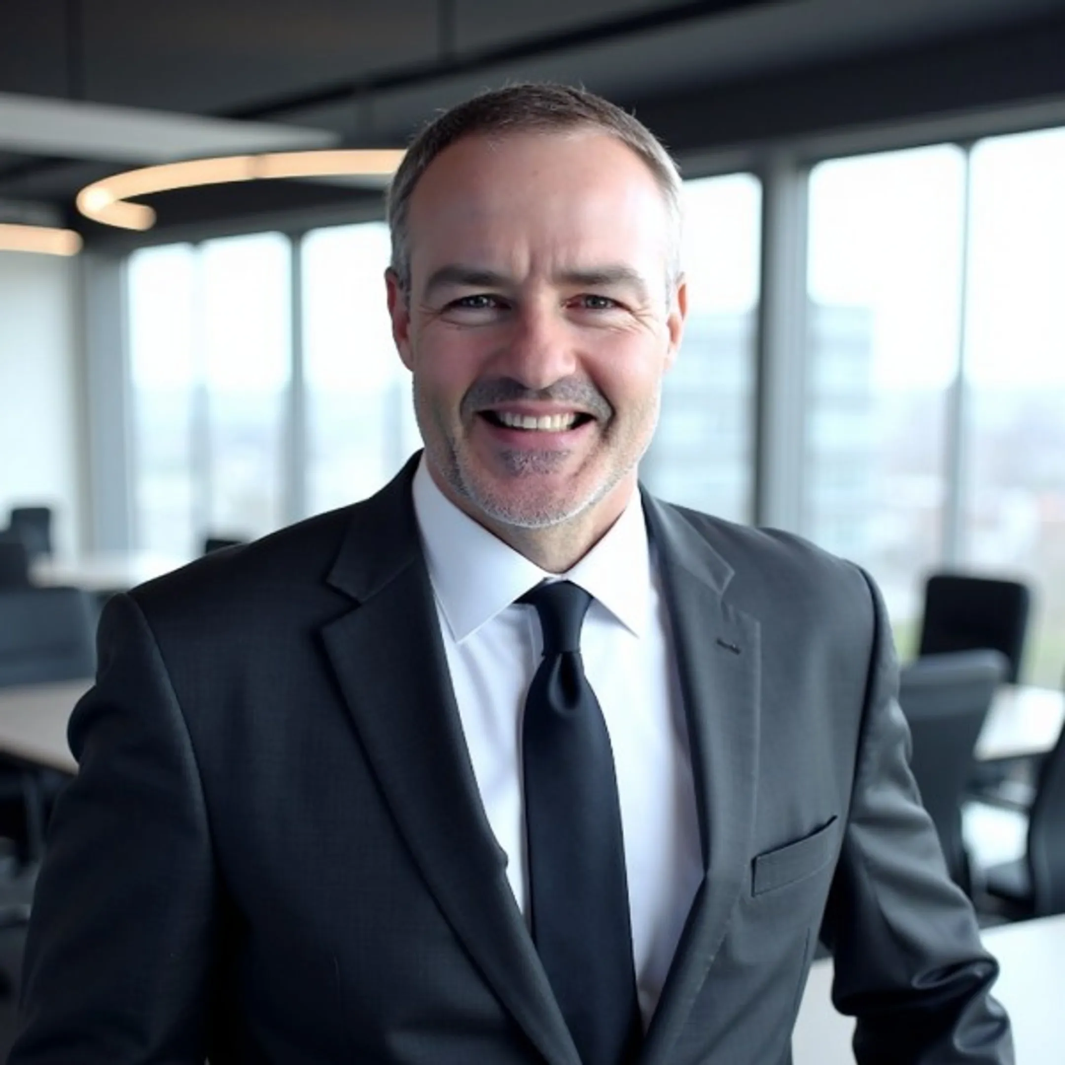 Portrait of Joe Dunlow, President and CEO of B2i Technologies