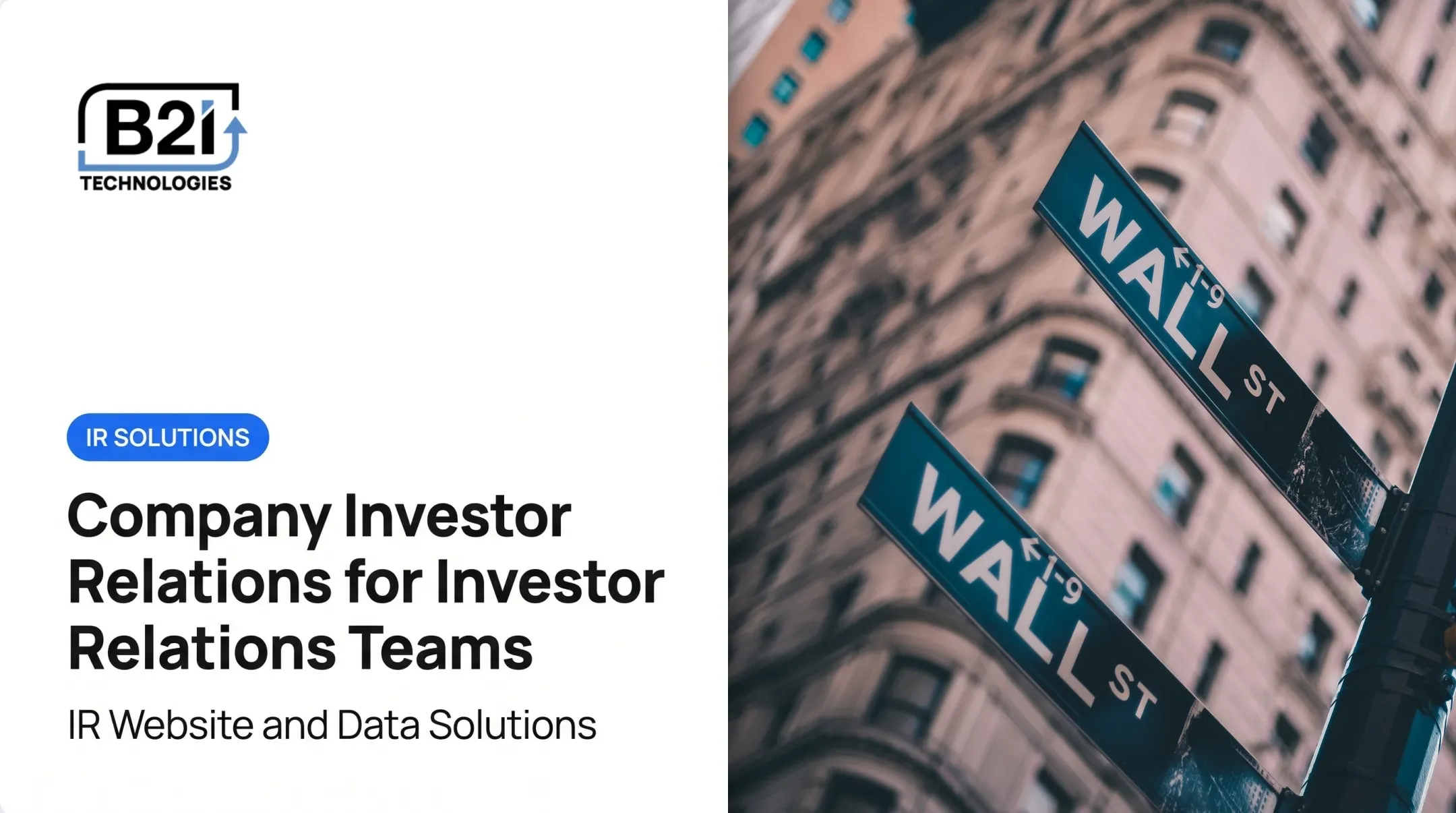 Company Investor Relations for Investor Relations Teams