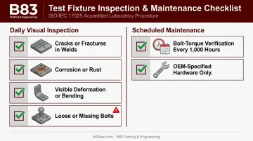 Daily inspection and bolt-torque checklist for certified ROPS FOPS structures