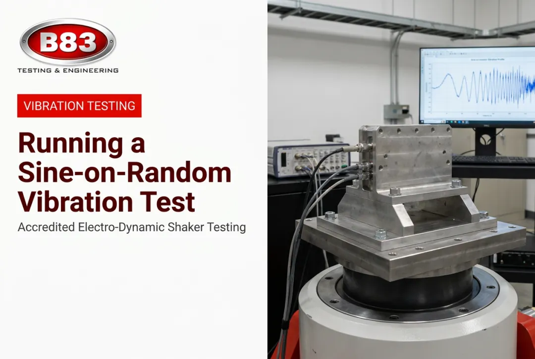 Running a Sine-on-Random Vibration Test