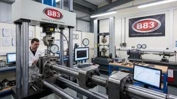 B83 Testing Engineering lab mechanical fatigue and tensile testing equipment