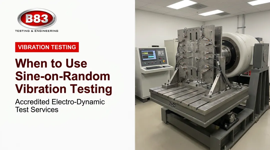 When to Use Sine-on-Random Vibration Testing