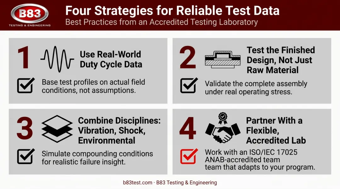 Four strategies to maximize value from a fatigue testing program