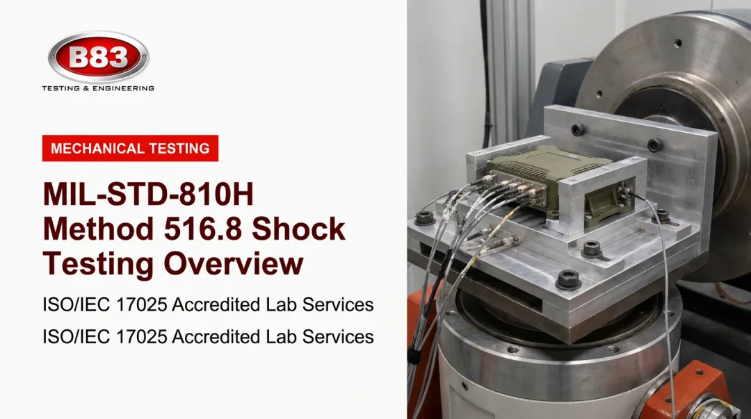 MIL-STD-810H Method 516.8 Shock Testing Overview