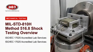 MIL-STD-810H Method 516.8 Shock Testing Overview