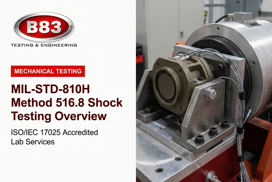 MIL-STD-810H Method 516.8 Shock Testing Overview