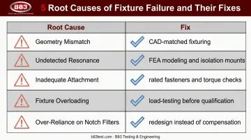 5 root causes of vibration fixture failure and their corresponding fixes