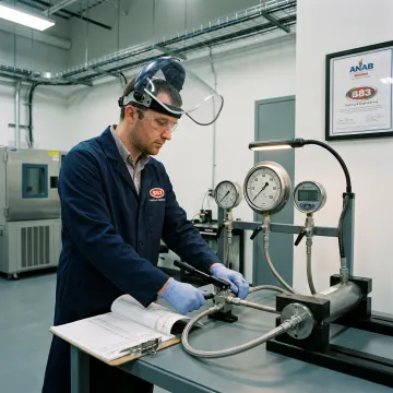 Hydrostatic pressure testing equipment