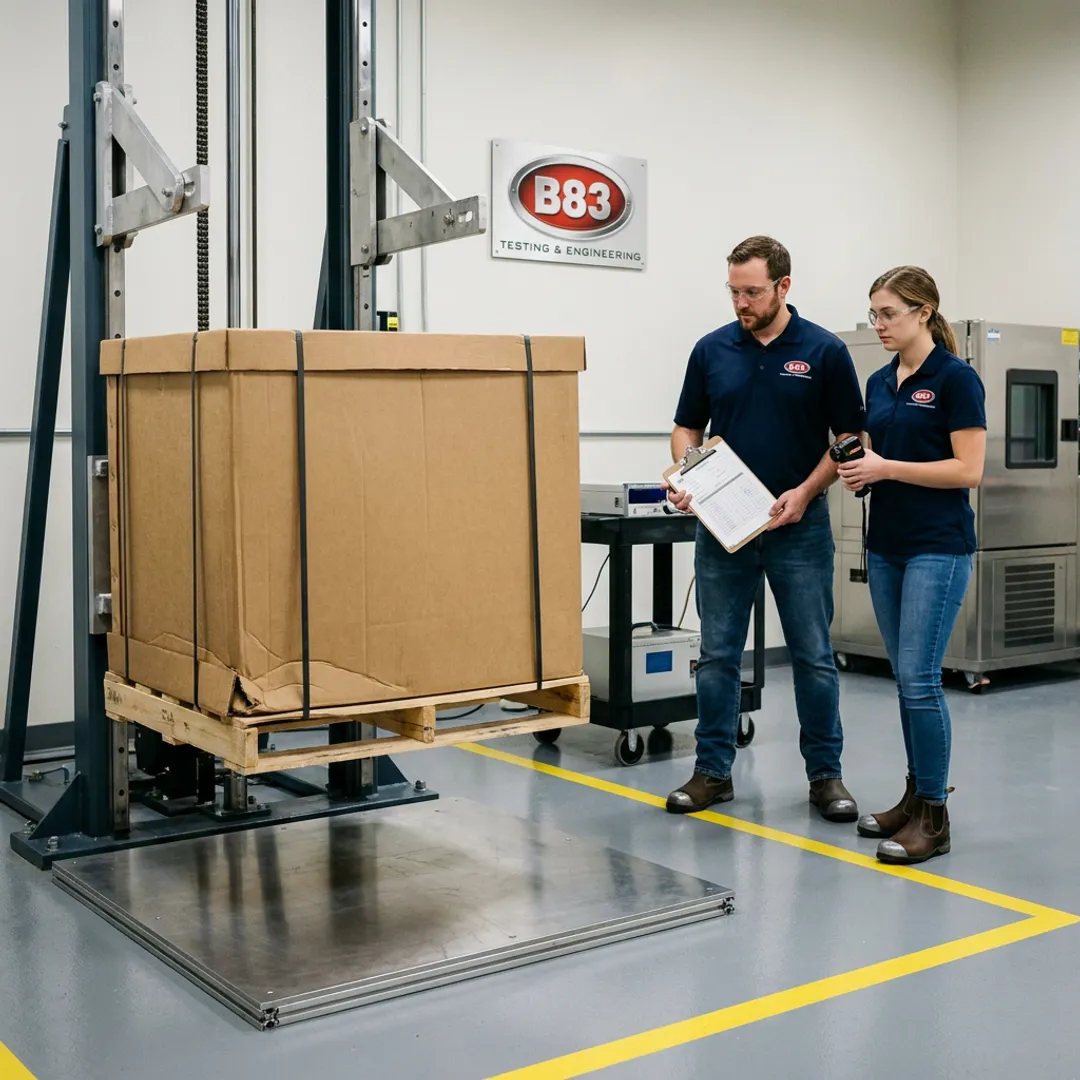 ASTM D5276 Drop Test Services for Loaded Containers