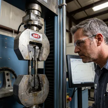 Fastener testing in accredited laboratory