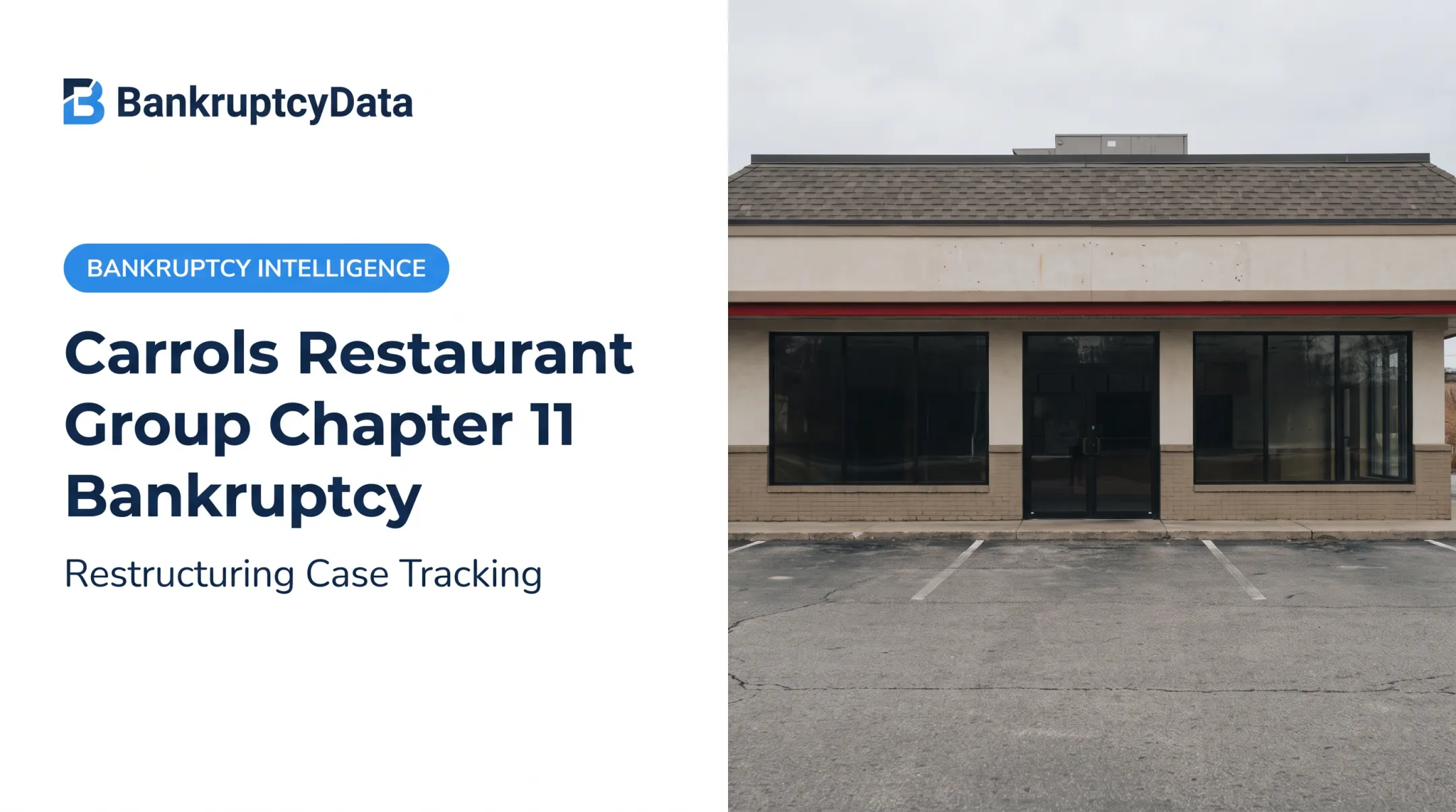 Carrols Restaurant Group Chapter 11 Bankruptcy
