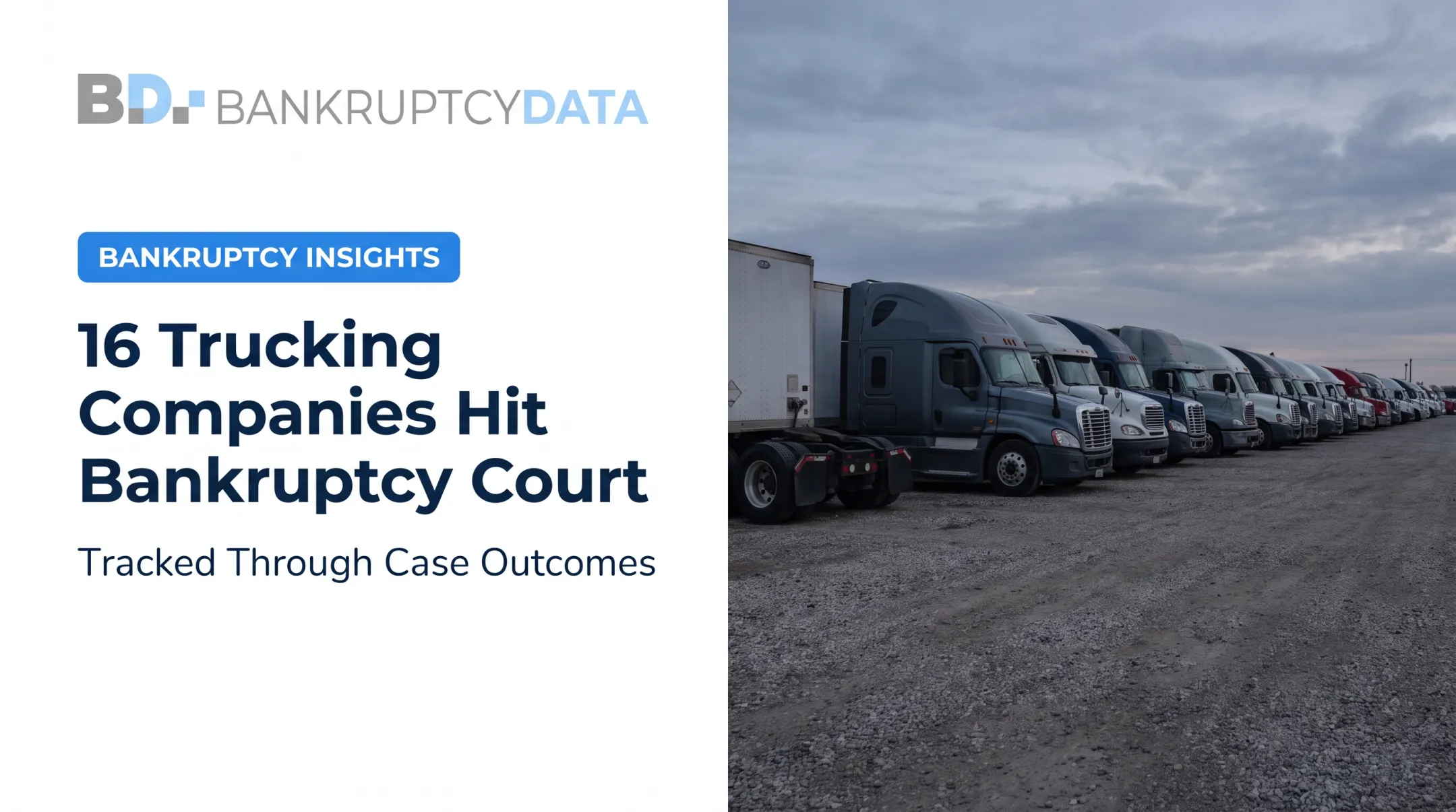 16 Trucking Companies Hit Bankruptcy Court