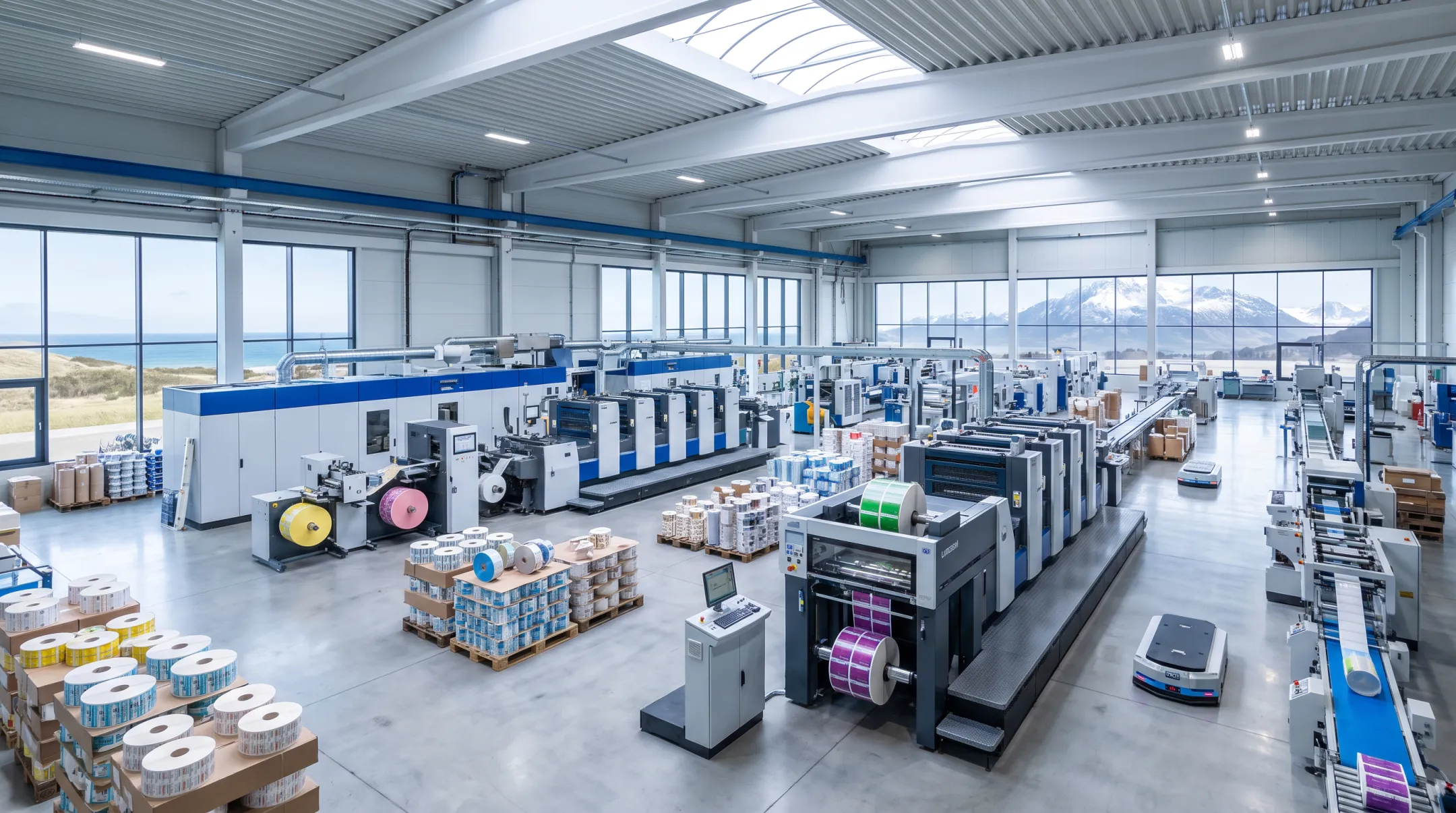 Multi-Color Corporation label production facility serving global consumer brands