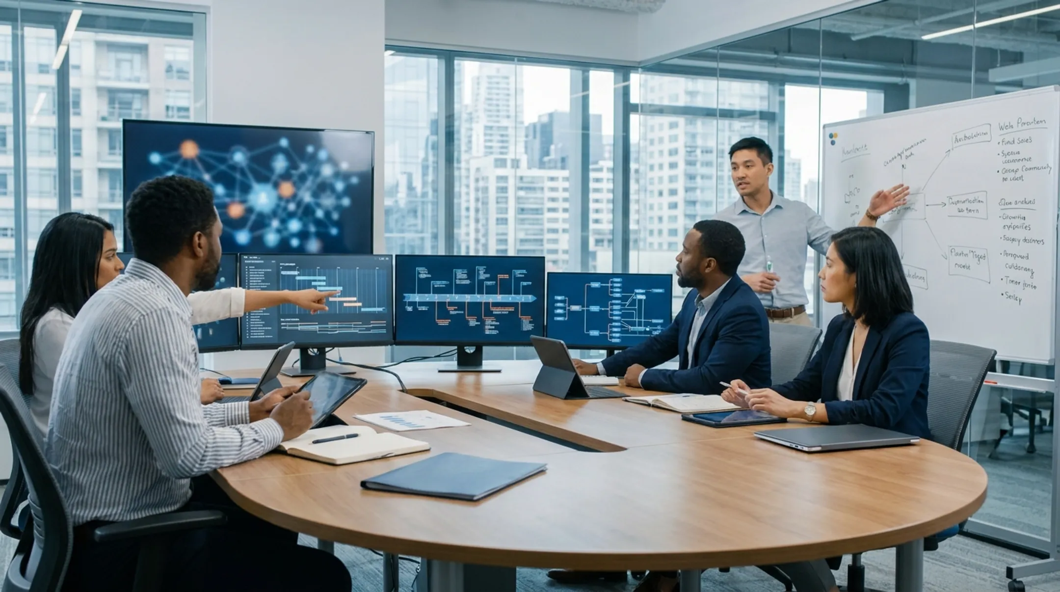 BankruptcyData research team analyzing court docket information platform