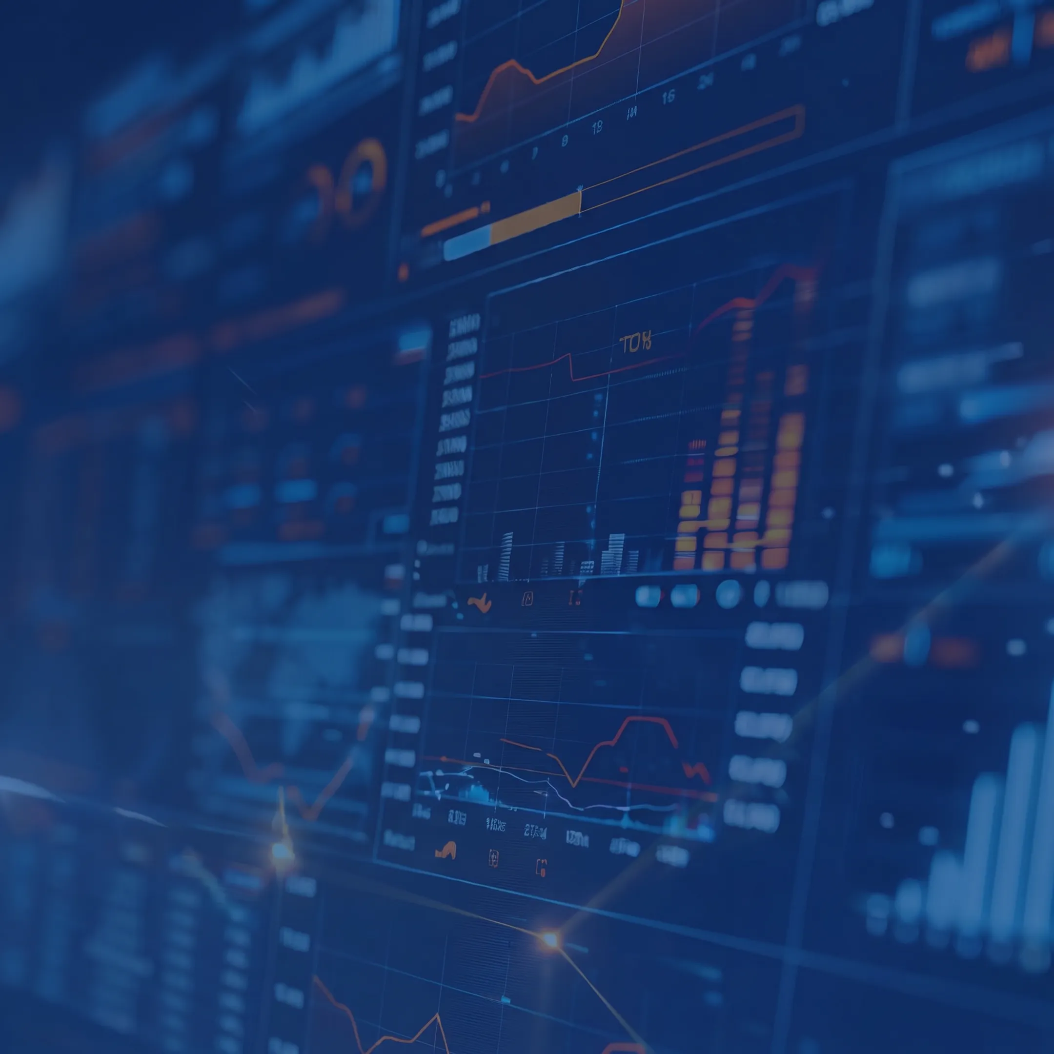 Analyst examining connected bankruptcy case intelligence
