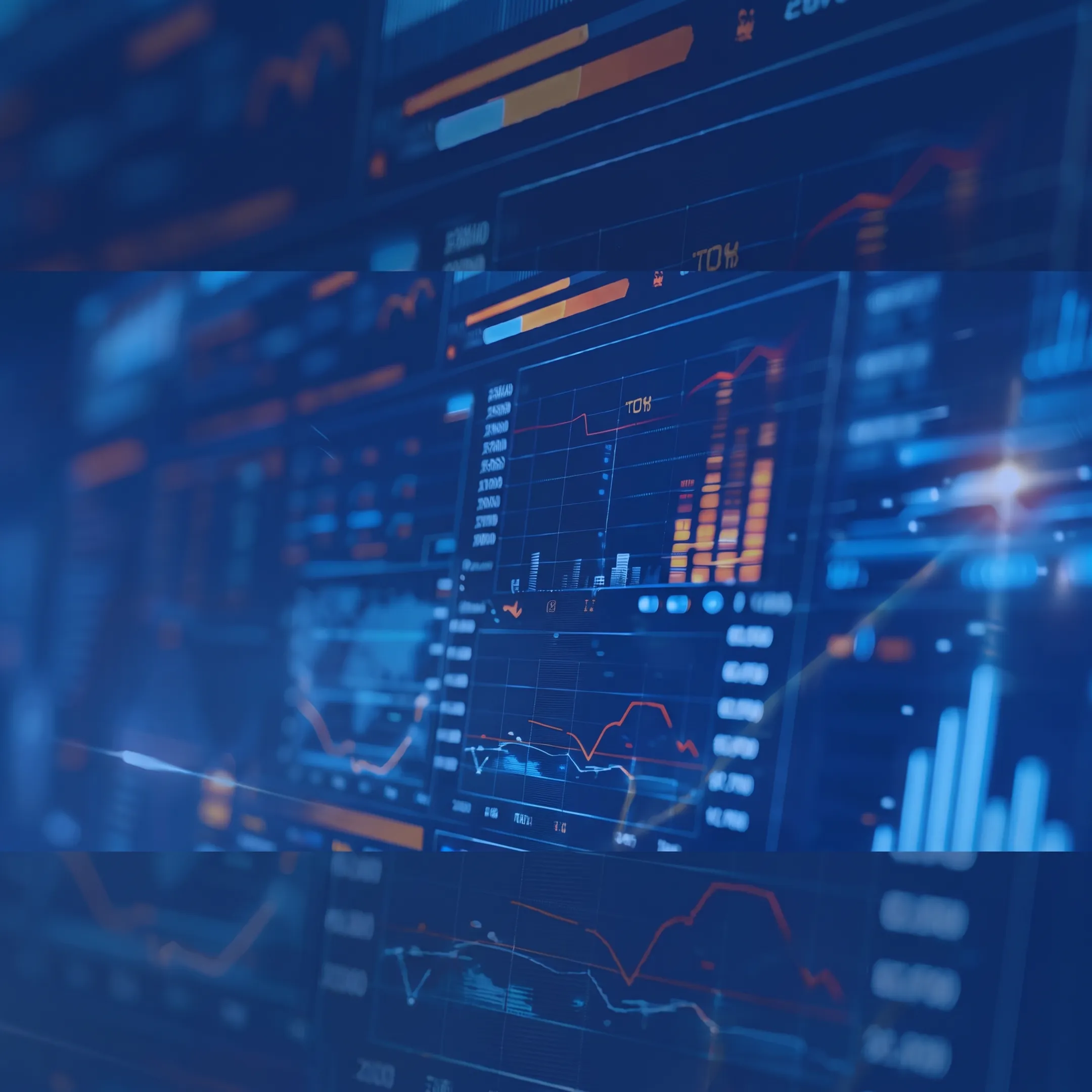 Researcher analyzing connected bankruptcy docket data and case developments