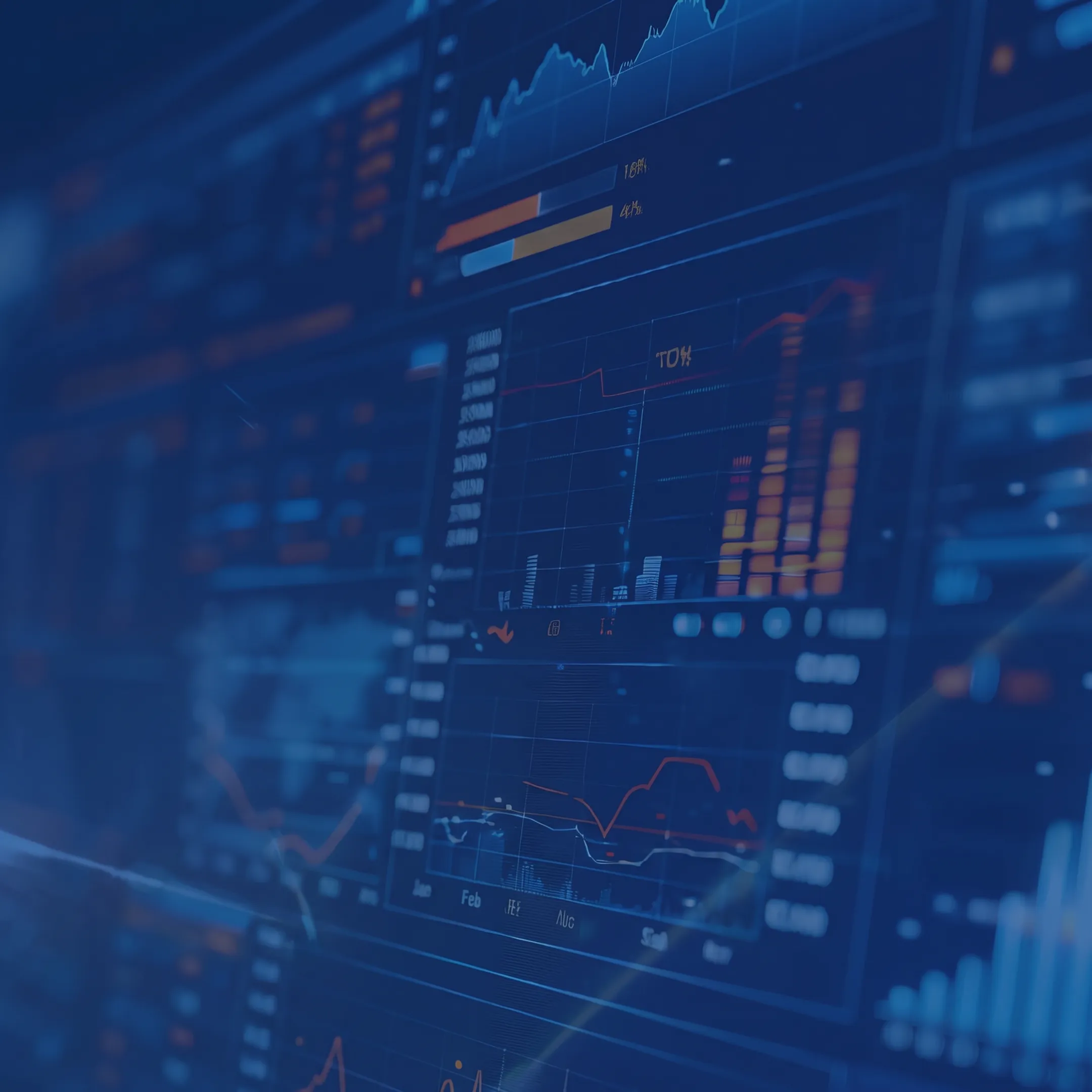 Analyst researching bankruptcy filings and case activity through a data platform