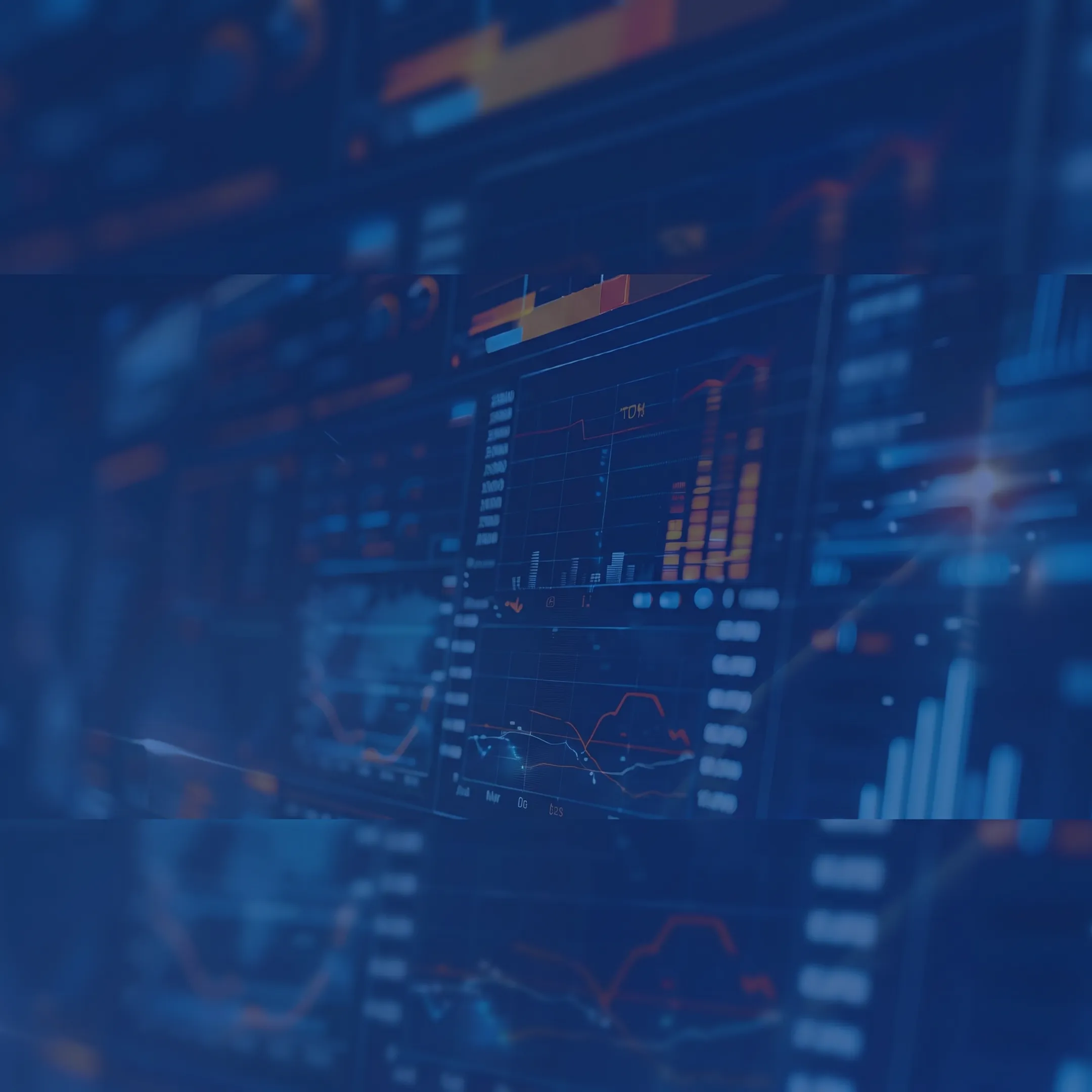 Legal professionals reviewing bankruptcy research software and structured case intelligence on computer screens