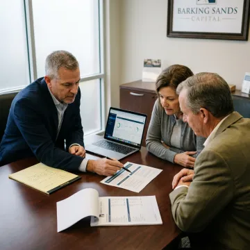 Advisor mapping retirement income planning steps