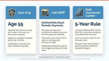 Three IRS strategies to access retirement funds before age 59 and a half