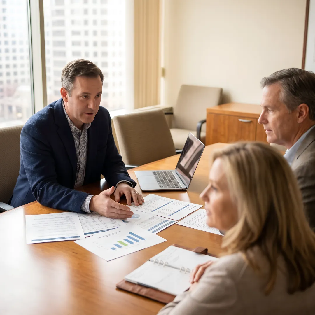 Retirement financial planning consultation