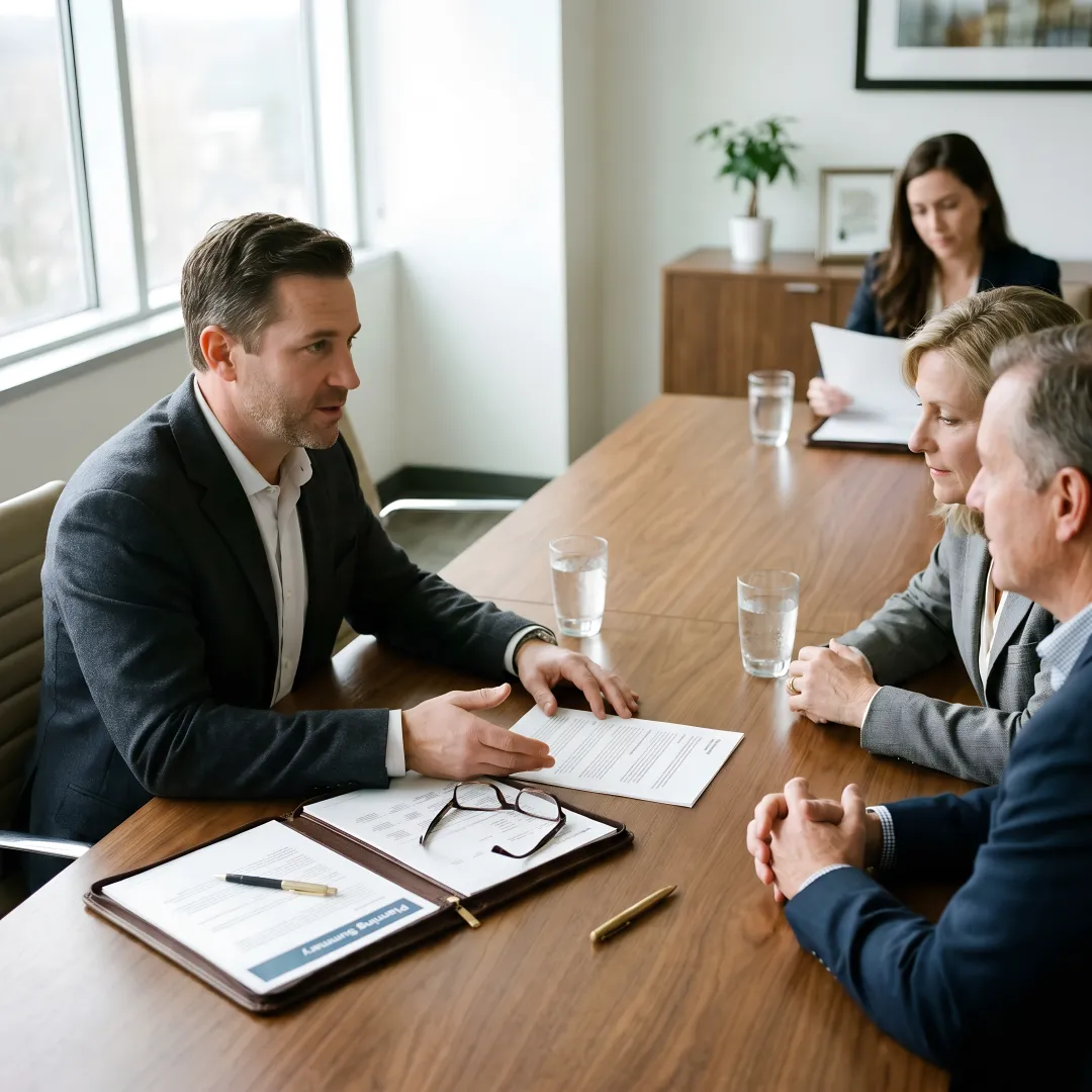 High-net-worth tax planning consultation