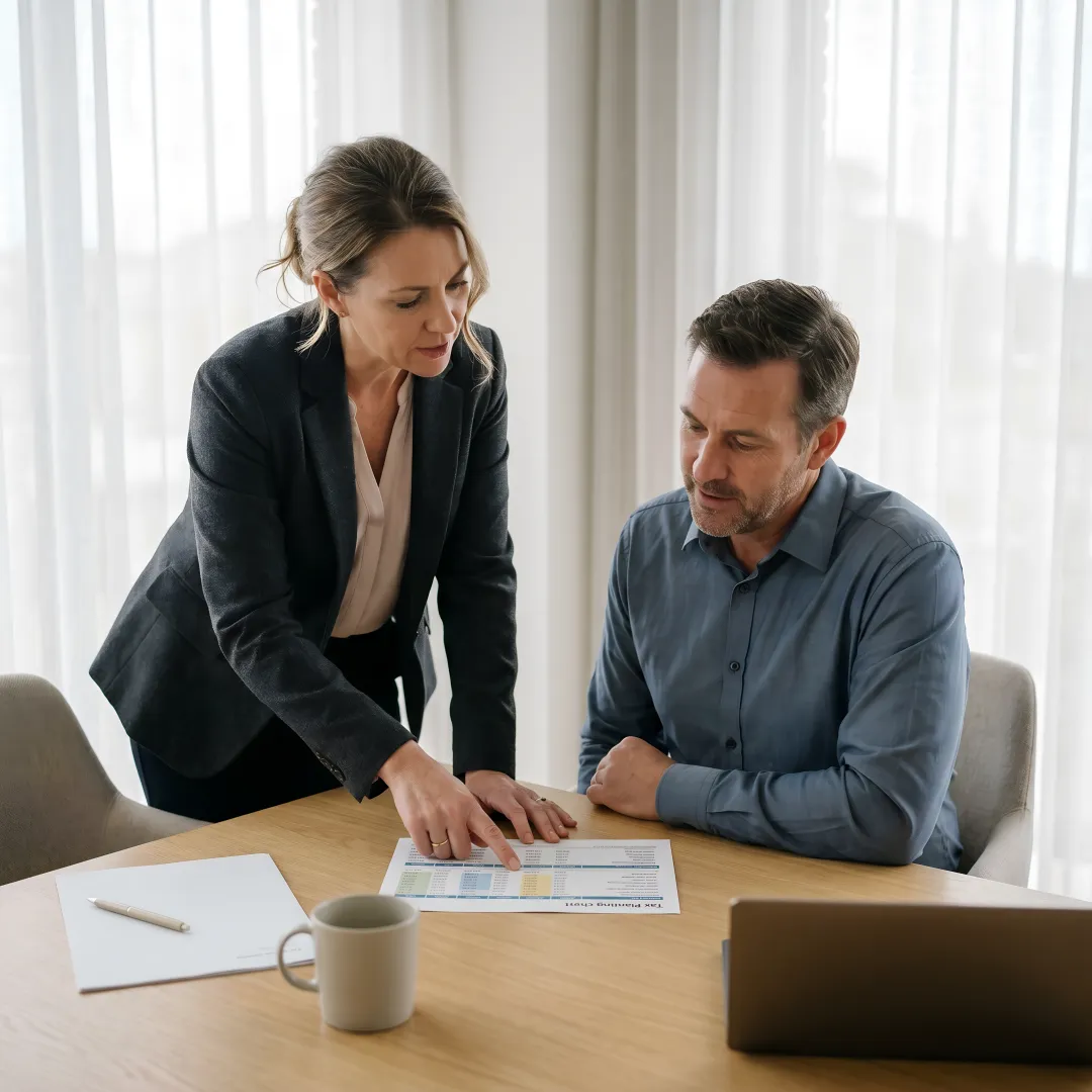 Small business tax planning consultation