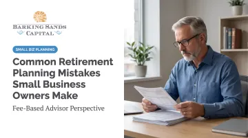 Common Retirement Planning Mistakes Small Business Owners Make