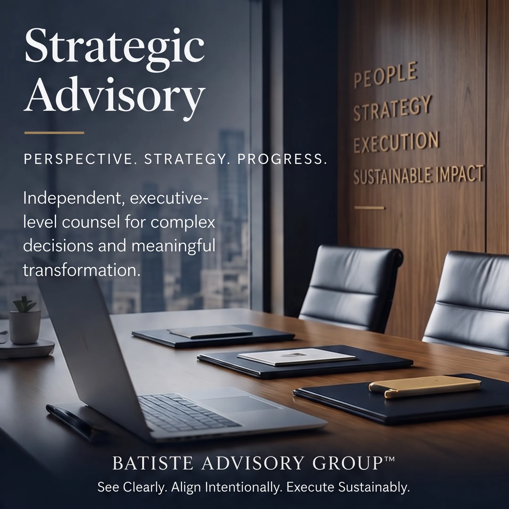 Healthcare executives collaborating during a strategic planning consultation