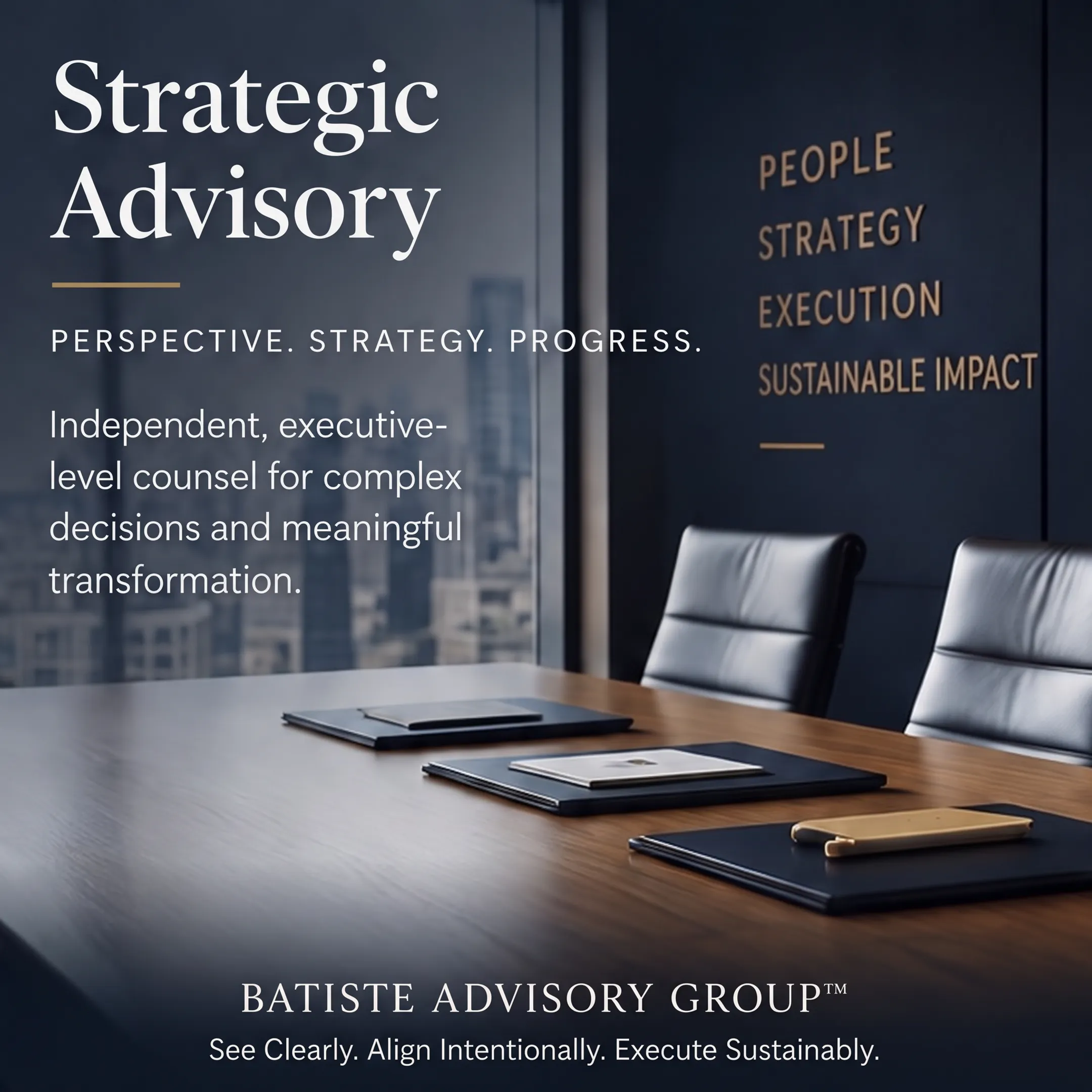 Healthcare executive consulting with organizational leaders during a change management discussion