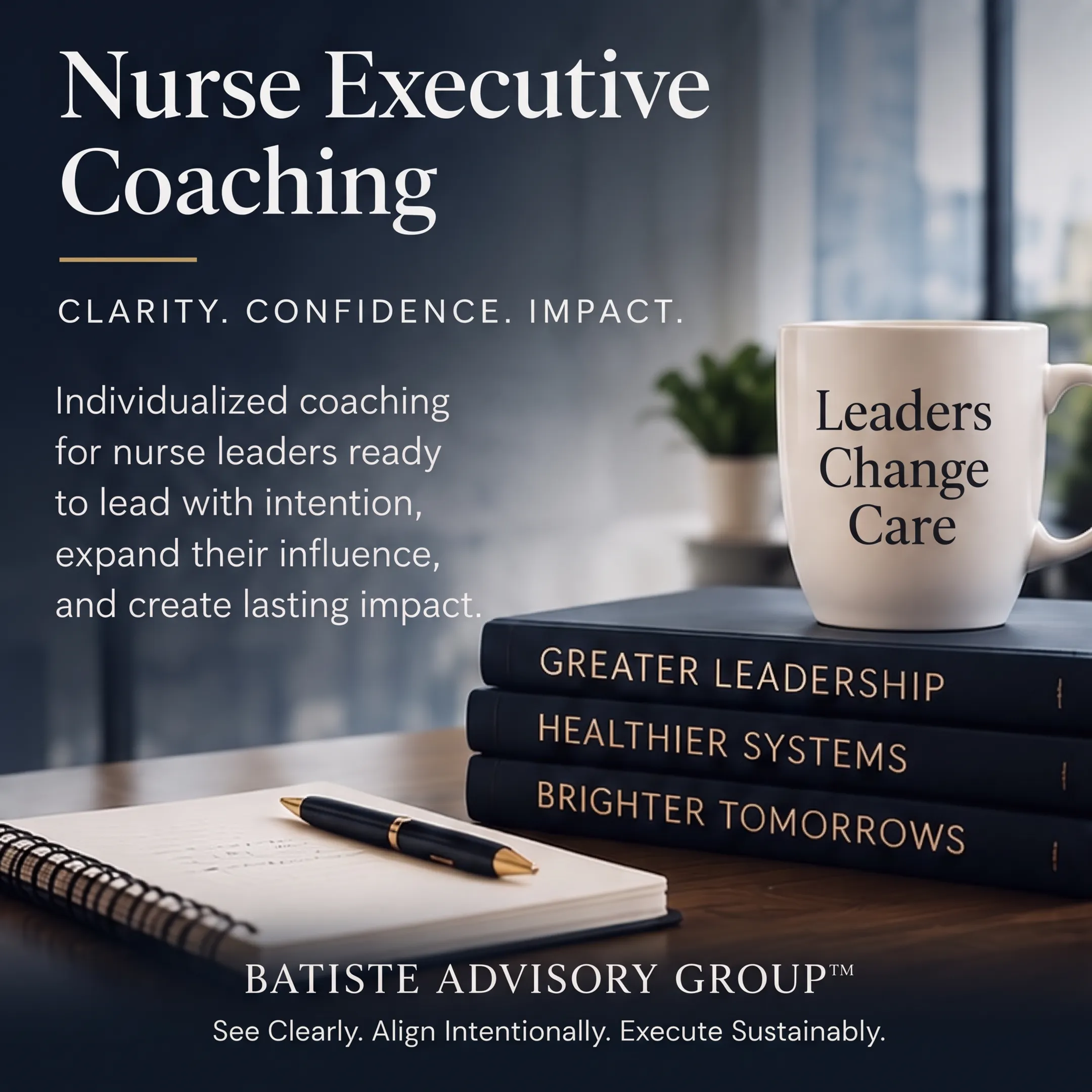 Healthcare transformation consultant advising executive leadership team