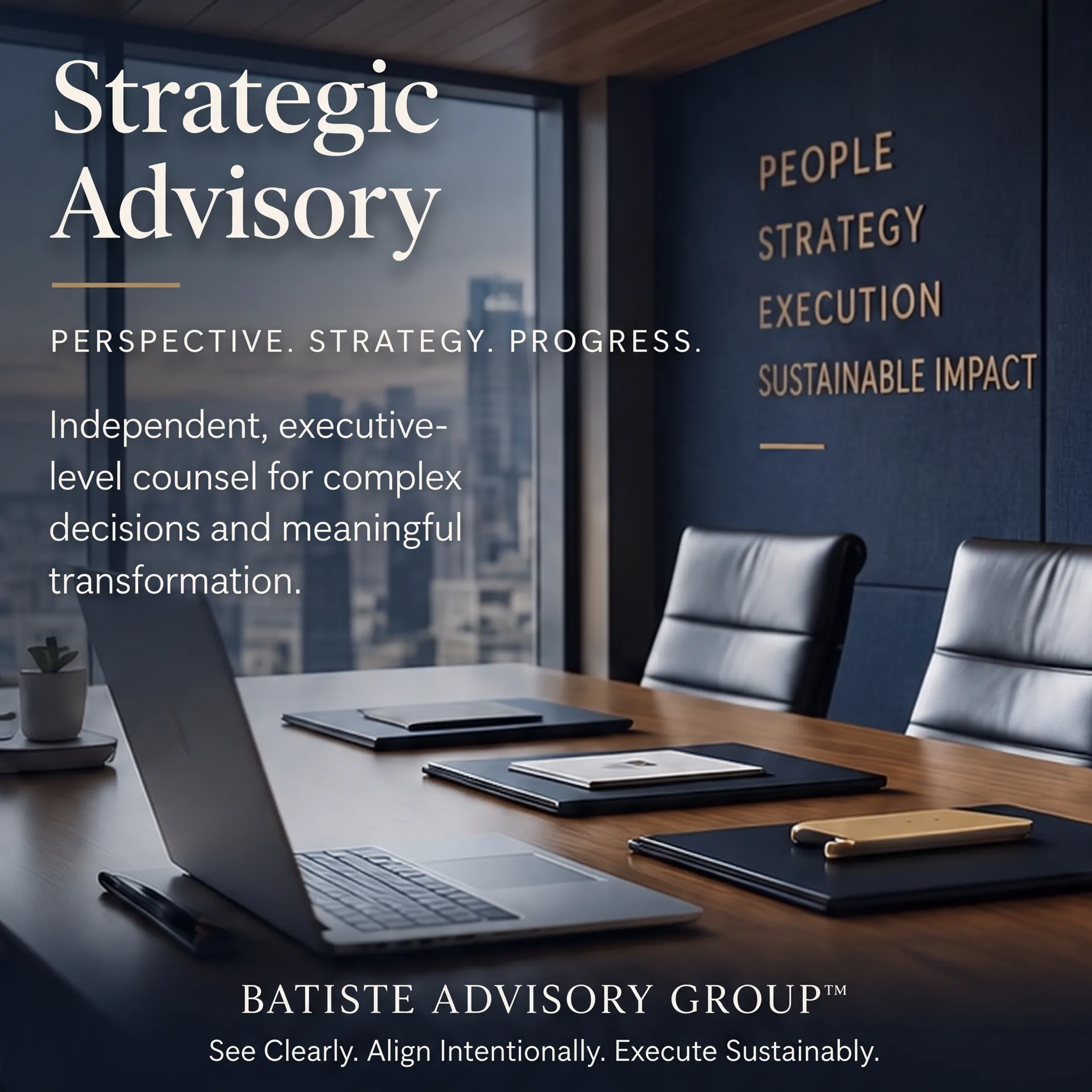 Healthcare consulting team reviewing organizational strategy in a modern meeting room