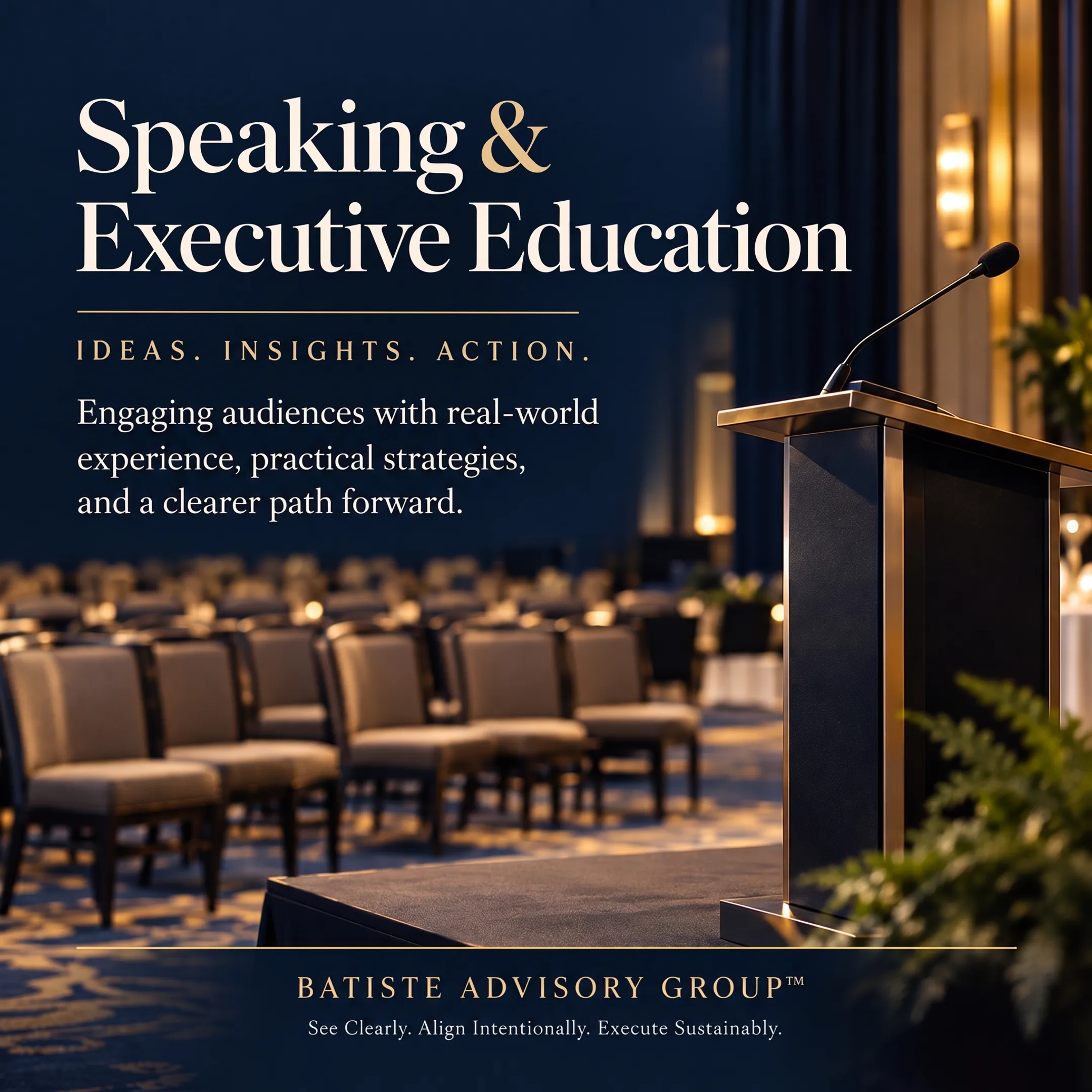 Speaker addressing healthcare leaders during a servant leadership keynote