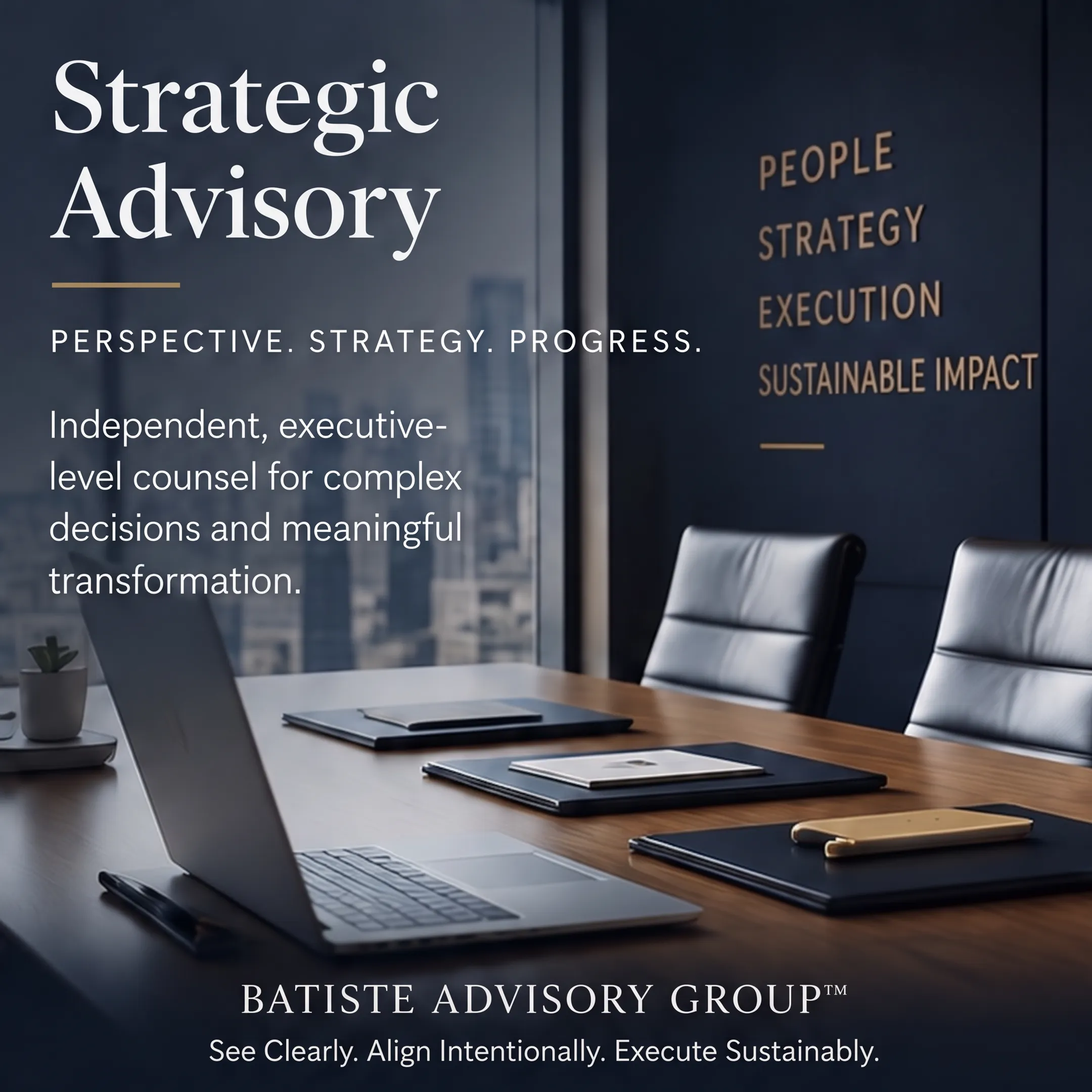 Healthcare executive consulting session focused on organizational transformation