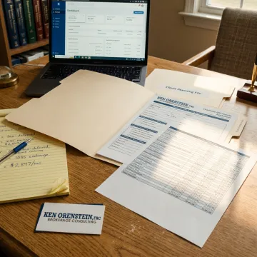 Charitable annuity planning documents and retirement charts