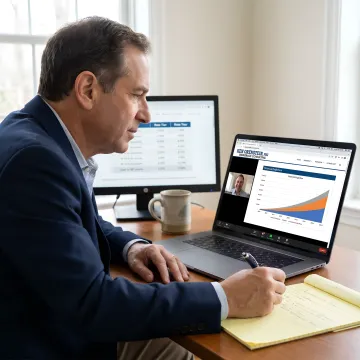 Fixed annuity comparison process