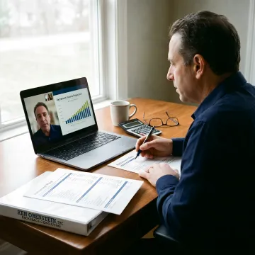 Advisor comparing annuity options