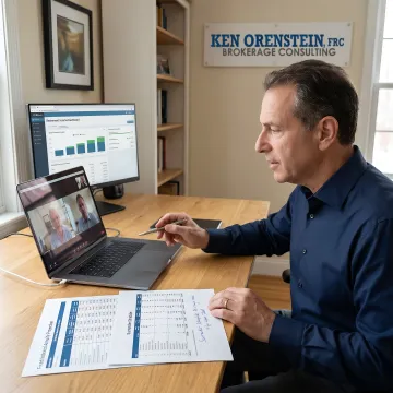 Annuity advisor comparing retirement income options