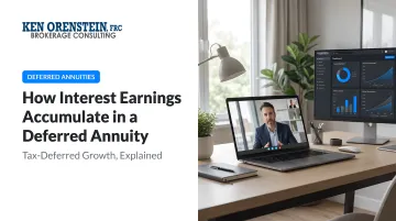 How Interest Earnings Accumulate in a Deferred Annuity