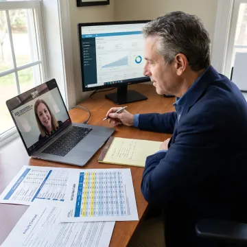 Fixed annuity rate comparison process