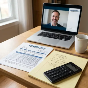 Retirement income planning documents and annuity review